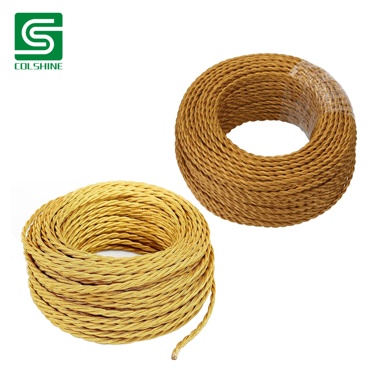 Braided Fabric Covered cables